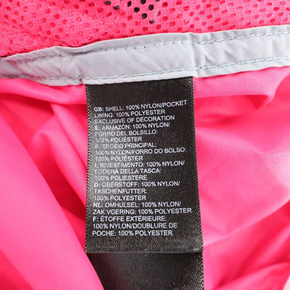 The North Face WindWall‎ Colorblock Y2K Look Windbreaker Grey Teal Pink Mens M